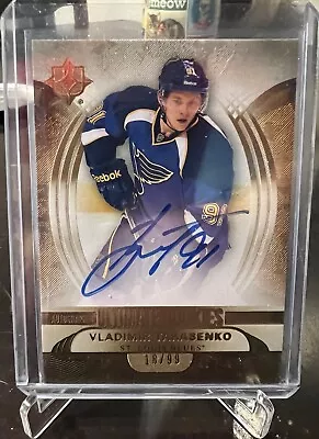 2013-14 Upper Deck Ultimate Vladimir Tarasenko Ultimate Rookies Auto RC • $29