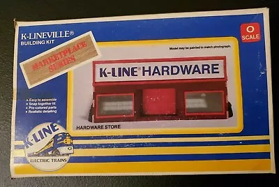 HO Scale K-LINEVILLE K-LINE HARDWARE STORE K-4105 MARKETPLACE SERIES NOS • $10