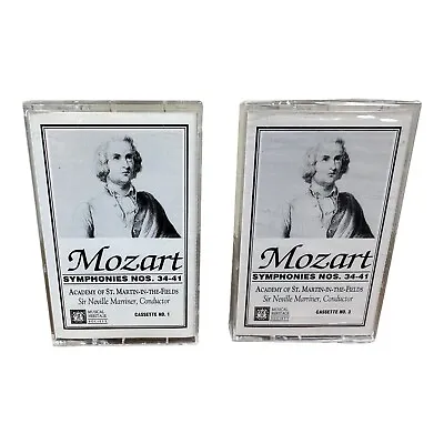Mozart Symphonies Nos. 34-41 On 2 Cassettes By Musical Heritage Society~lot Of 2 • $5.99
