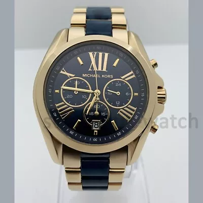 MICHAEL KORS MK6268 Bradshaw Men's Watch Two Tone Bracelet Fashion Quartz Analog • $135.60