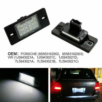 For VW Bora Variant Golf V  18 LED License Number Plate Light • $12.55