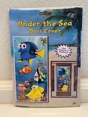 Under The Sea Door Cover Mermaid Tropical Party Birthday Decoration 30  X 5' • $3.95