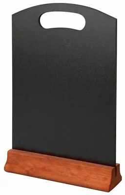 Table Top Blackboard A4 Hand Held Display Chalkboard 21 X 32cm Menu Specials • £7.95