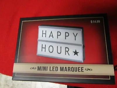 Samsonico USA - Mini LED Marquee - White Brand New • $13