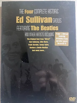 FOUR ED SULLIVAN SHOWS FEATURING THE BEATLES 2 X DVD Digipak VGC 0124 *Region 2* • $9.99