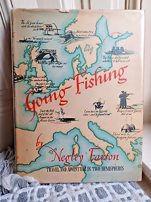 'GOING FISHING' Negley Farson 1st 1943 Fine Contents.D/W Fishing Book. Hardback. • £9