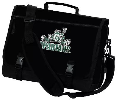 Michigan State Laptop Bag Michigan State Peace Frogs Computer Bag NCAA MESSENGER • $35.99