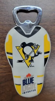 Vintage Pittsburgh Penguins Bottle Opener Bryan Trottier #19 LaBatt Blue Light • $8.99