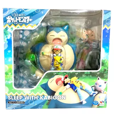 Pokemon G.E.M Series Snorlax And Good Night Figure MegaHouse Sleep With Kabigon • $234.18