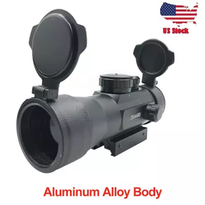 3X44   Optics Riflescope Red Green Dot Sight Scope 11/20mm Rail Hunting • $30.99