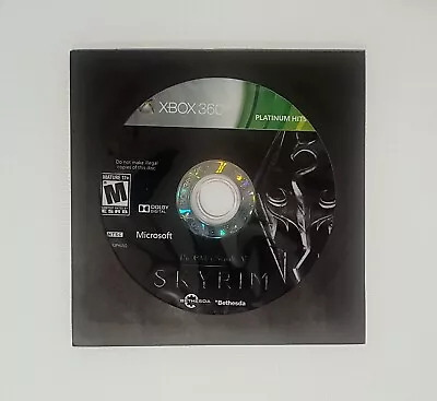 The Elder Scrolls V: Skyrim (Microsoft Xbox 360 2011) Disc Only • $3.45