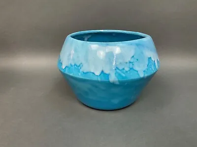 $35 • Buy Vtg Frank Moreno Ceramics Large Plant Pot MCM California Pottery Drip Glaze 9”D