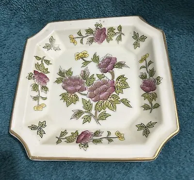 $0.99 • Buy Vintage Andrea By Sadek #8724 Octagon Decorative Plate W/Flowers 