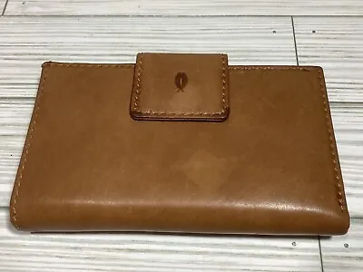 Vintage Brown Leather Wallet Vera Pelle Tuscans • $29.99
