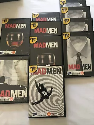 10 Mad Men Dvd's Good Condition Various Season 1-4 • $10