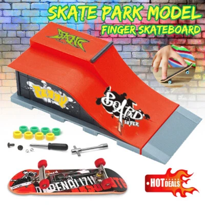 £11.95 • Buy Skate Park Ramp Kit Tech Deck Mini Fingerboard Finger Board Ultimate Park Toys