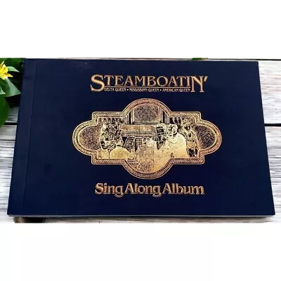 Steamboatin Sing Along Album Delta Mississippi American Queen Lyric Booklet • $11.95