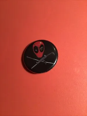 Marvel's Pirate DEADPOOL Merc With A Mouth Button Pinback Small Pin Ata-boy • $3