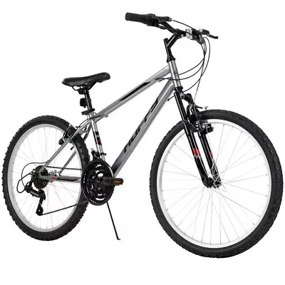 Huffy 24 Inch Mountain Bike - Silver • $139.99