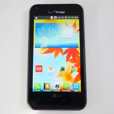LG Enact VS890 4G LTE 8GB Black Verizon Keyboard Slide Phone • $53.99
