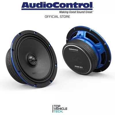 150 Watts 6.5  Coaxial Car Speaker Audio Control Pnw-65 Bass Premium Car Audio • £259.99