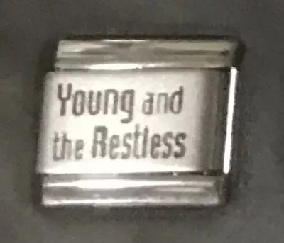 Young And The Restless ITALIAN CHARM Link 9MM K37 • $12