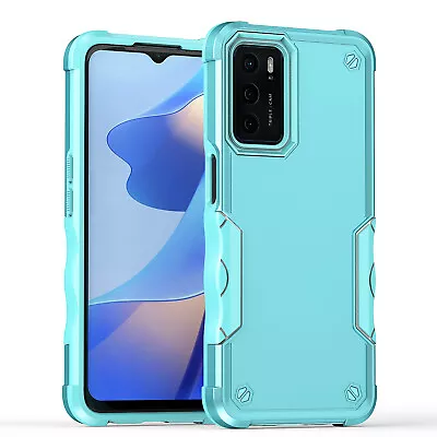 $12.98 • Buy F OPPO A76 A96 A57S A78 A17 A54S Armor Shockproof Cover Heavy Duty Case +Glass