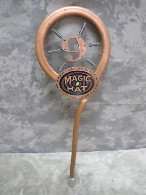 Magic Hat 9 Copper Beer Tap Handle Brewing Man Cave She Shed Keg Topper • $29.75