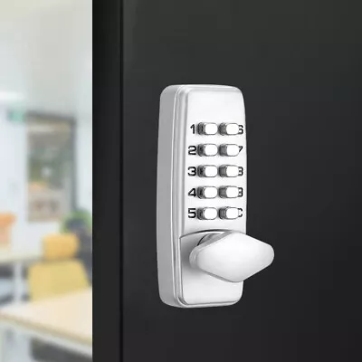 Door Lock Keyless Knob Keypad Digital Code Password Entry Combination Mechanical • $46.92