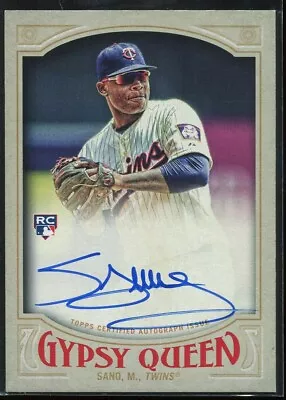 2016 Topps Gypsy Queen Miguel Sano #GQA-MSA RC Auto Minnesota Twins • $4.20