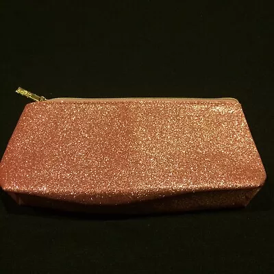 Lancome Copper Glitter Cosmetic Travel Makeup Purse Shimmer • $6.95