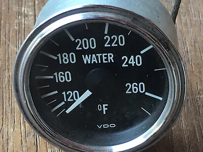 Vintage Vdo Water Temp Gauge 986 • $179.99