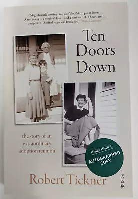 Ten Doors Down By Robert Tickner ~ Paperback ~ AUTOGRAPHED • $45