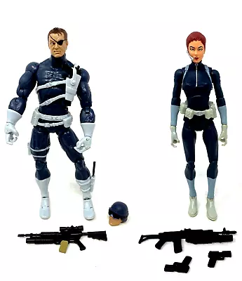 Hasbro Marvel Legends TRU Exclusive Nick Fury + Maria Hill • $49.99