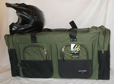 Moto X Atv Mx Gear Bag Moto Cross Off Road Paintball Army Green • $44.99