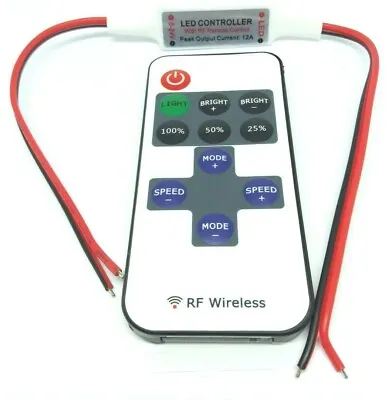 £7.49 • Buy Rc Rf Wireless Led Lights Remote Controller Pad 5-24v Output 12a Cars Planes New
