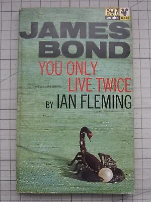 $15 • Buy Ian Fleming James Bond You Only Live Twice Vintage 1964 Paperback Very Good Cond
