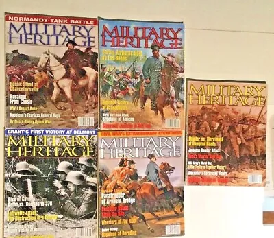 MILITARY HERITAGE Magazine. 5 From 01: Apr Jun Aug Oct Dec. Free Shipping! • $23.65