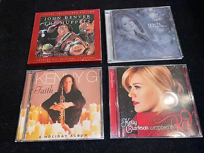 JOHN DENVER & THE MUPPETS | KELLY CLARKSON | KENNY G | JEWEL • Christmas Discs • $22.99