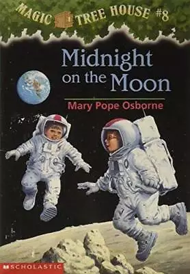 Magic Tree House #8 Midnight On The Moon - Paperback - ACCEPTABLE • $3.78