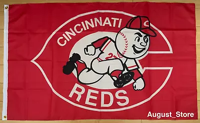 Cincinnati Reds 3x5 Ft Flag Banner MLB • $13.47