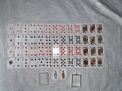 Mini Playing Cards Pack Of 52 Cards Small Playing Cards Miniature Playing Cards • £5