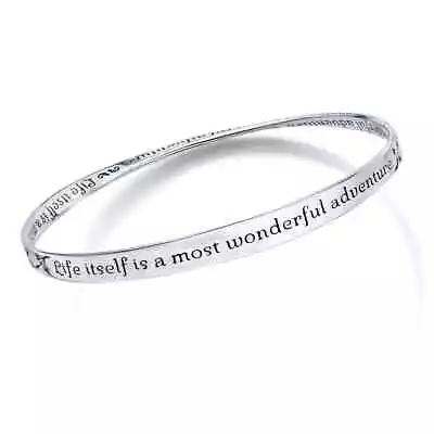 Life Wonderful Adventure Mobius Bracelet Religious Faith Hans Christian Andersen • $115