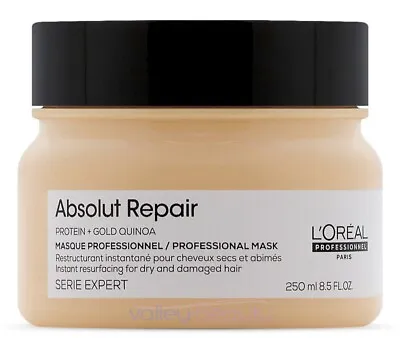  L'OREAL Serie Expert Absolut Repair Masque | Medium - Thick Damaged Hair 250ml • $32