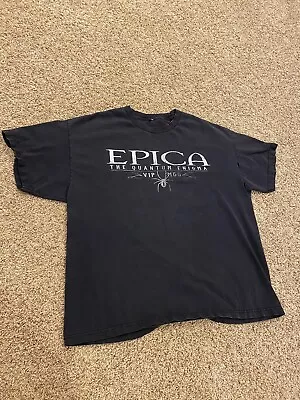 Epica The Quantum Enigma T-Shirt XL • $29.99