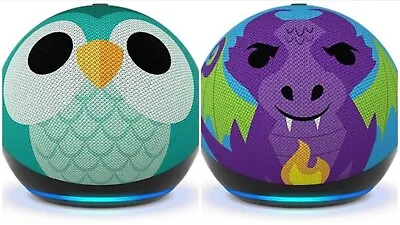 Amazon Echo Dot Kids (5th Gen 2022 Release) Smart Spreaker - Dragon Owl - US • $132.05