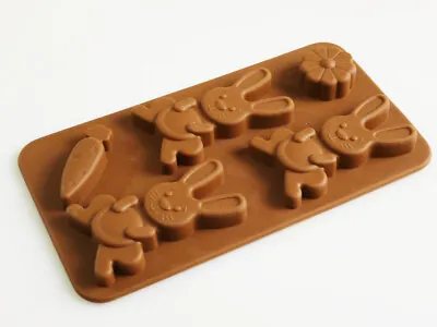 £5.49 • Buy Bunny / Rabbit / Carrot Silicone Chocolate Mould Easter Favourite Craft Mold