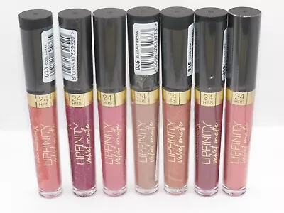 Max Factor Lipfinity Velvet Matte 24hrs Liquid Lipstick - Choose Shade • £4.99