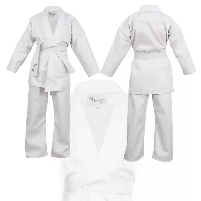 Children's Karate Suit White Belt Free Kids/Child Karate Suit White • £9.89