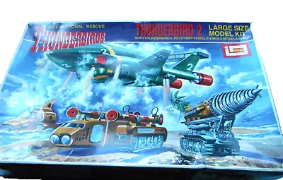 Thunderbirds 2 International Rescue Large Size  Model Kit New In Box • £24.99